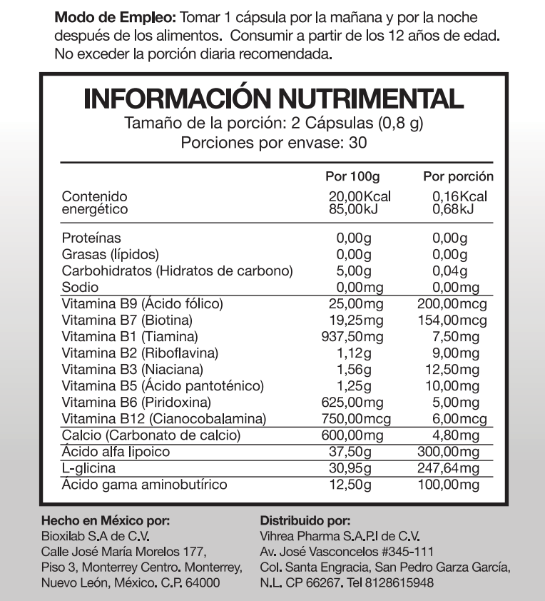 Acufe-NO GABA